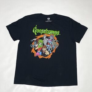 Goosebumps Horror Tv Show T-Shirt Hot‎ Topic Men's XL Book Character Shirt 2021